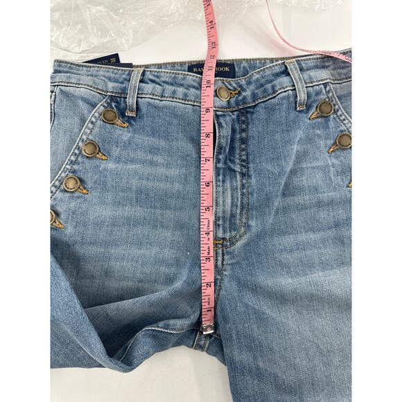 Ramy Brook Women's Light Wash Helena High-Rise Flare Jeans Size 28 - Picture 11 of 14